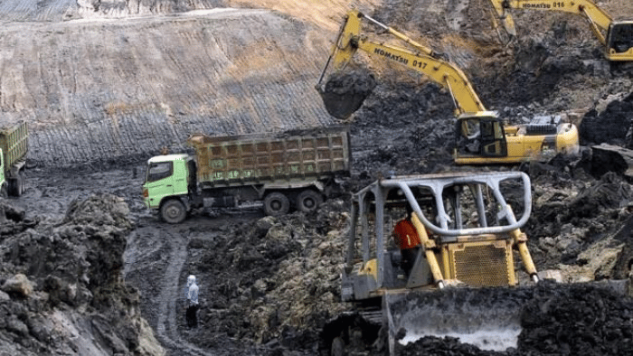Ilustrasi lokasi salah satu pertambangan di Indonesia. Foto: cnbcindonesia.com 