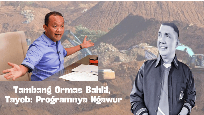 Menteri Investasi Bahlil bersama Sekjen DPN MPI M Tayeb Demara.