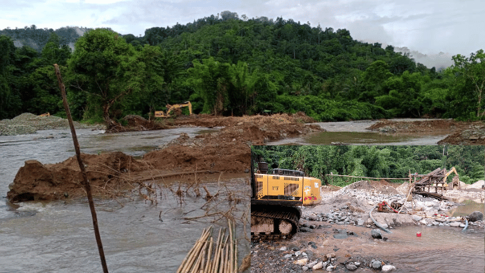 Lokasi tambang di Bintauna kabupaten Bolmong Utara Sulut  yang ditolak warga. Foto: kroniktoday.com